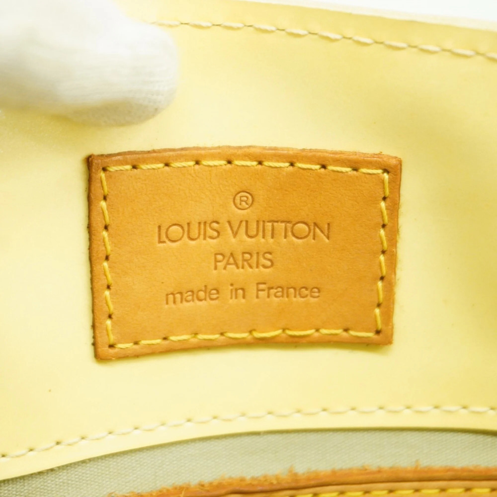 Louis Vuitton Vernis Lead PM handbag, M91336, Perle, for women. - Picture 5 of 12